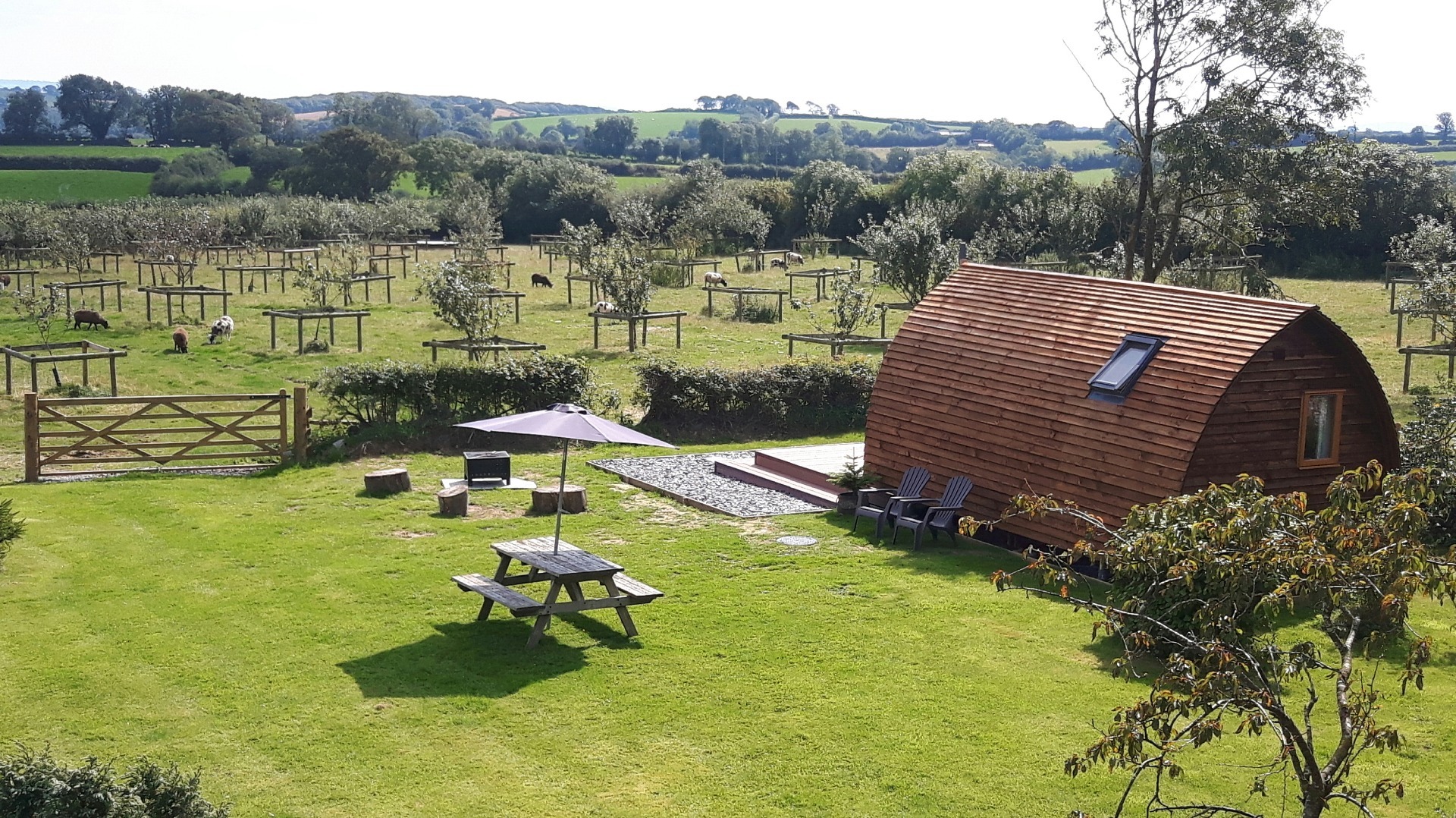 Glamping and Relaxing in North Devon